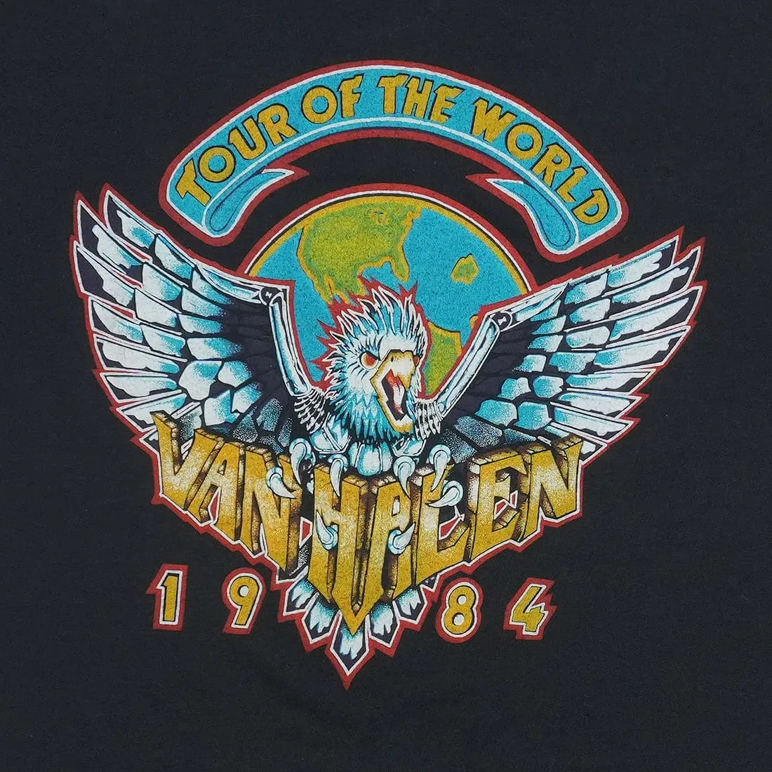 World Tour Shirt Van Halen 1984