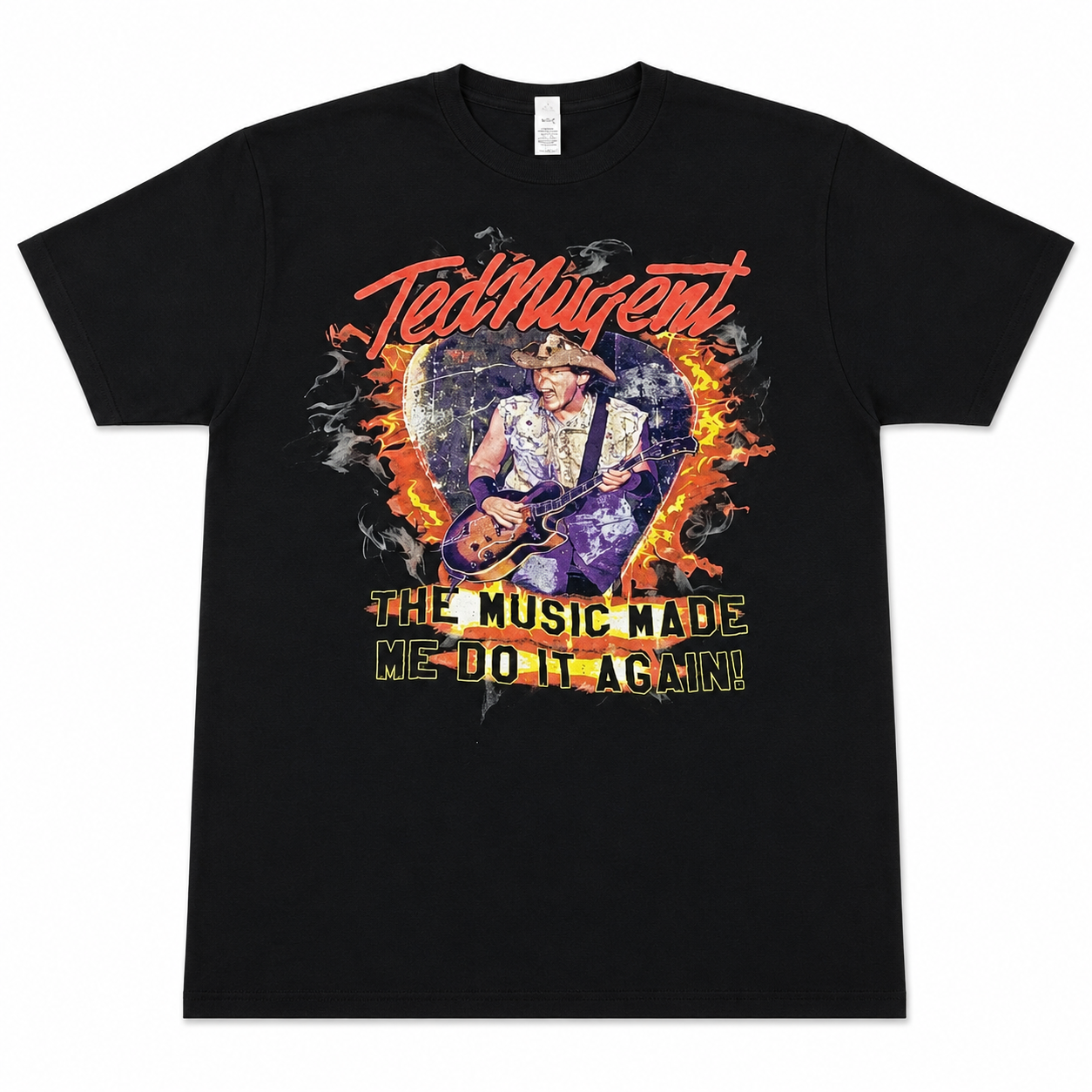T.N 2007 UNLEASH THE NUGEBEAST Tour T-Shirt 40th Anniversary