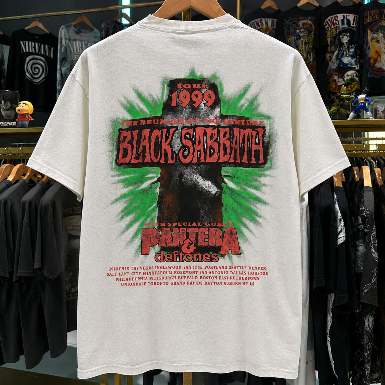 ☠︎ BLACK SABBATH ☠ Band Tee Collection