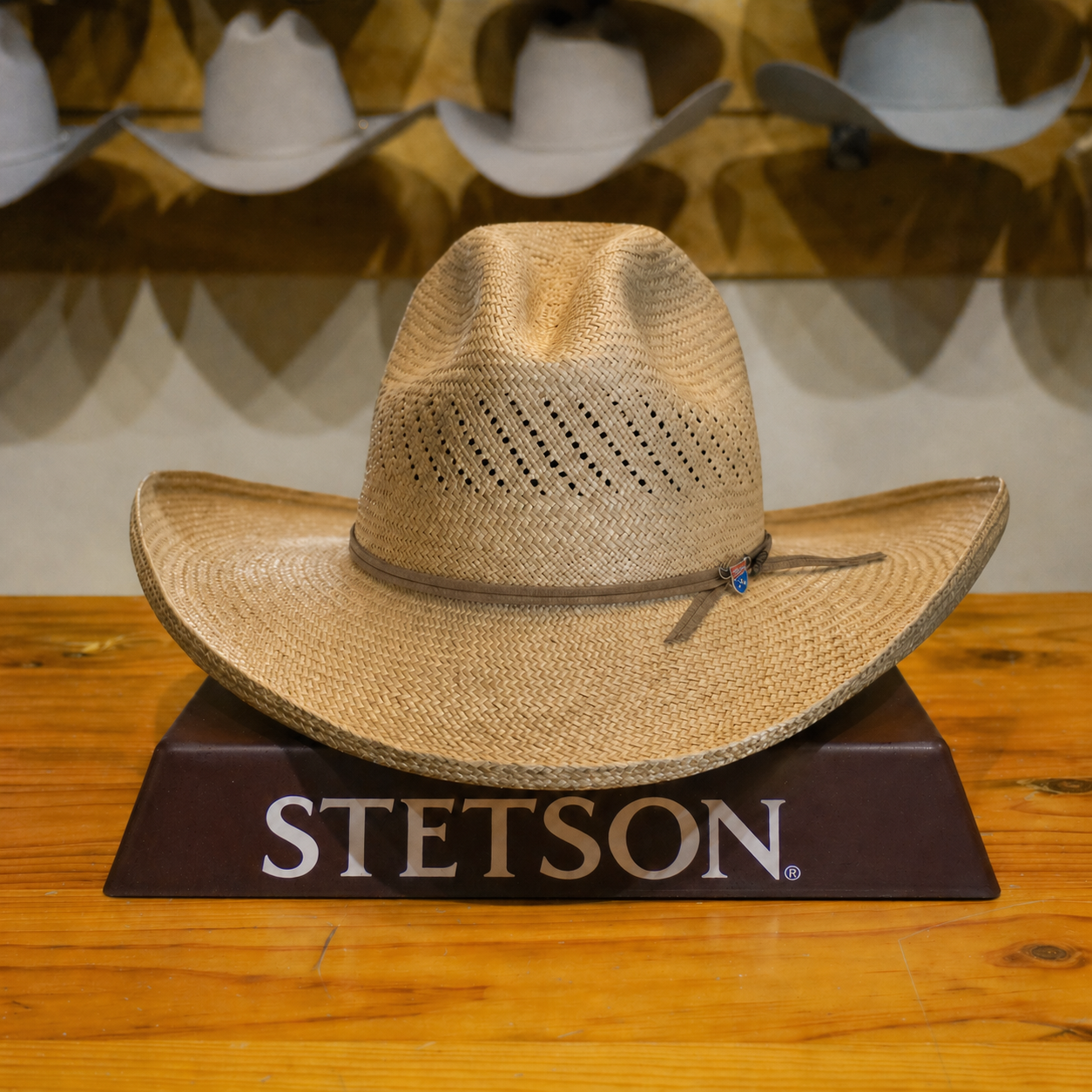 Stestson Palm Leaf Straw Hat