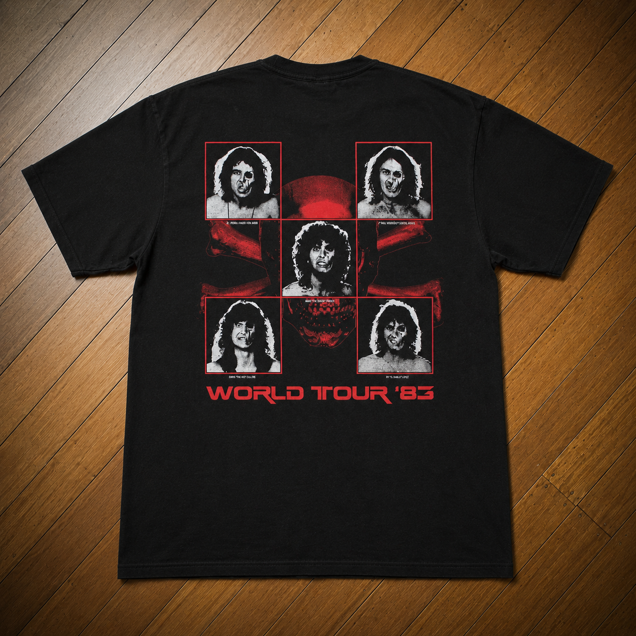 KROKUS HEADHUNTER 83 NEW BLACK T-SHIRT