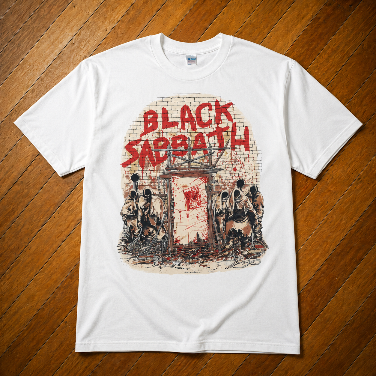 Black Sabbath Mob Rules Vintage Tour Tee