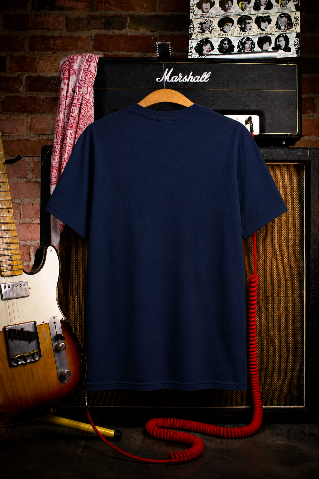 Vintage Queen Tour Concert T Shirt 1980 Blue