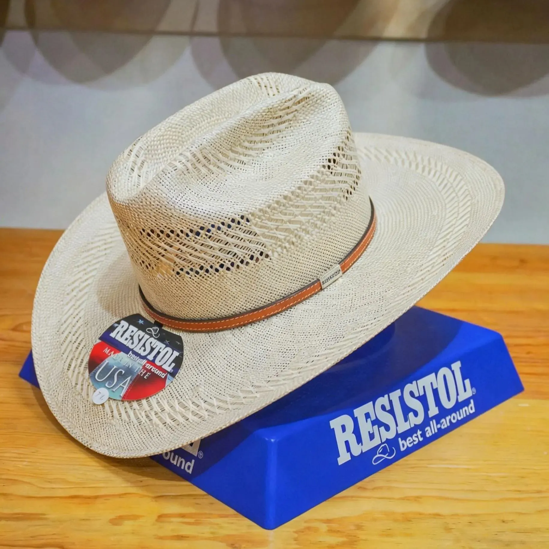 50X Open Range Cowboy Hat-Slightly Curved Brim