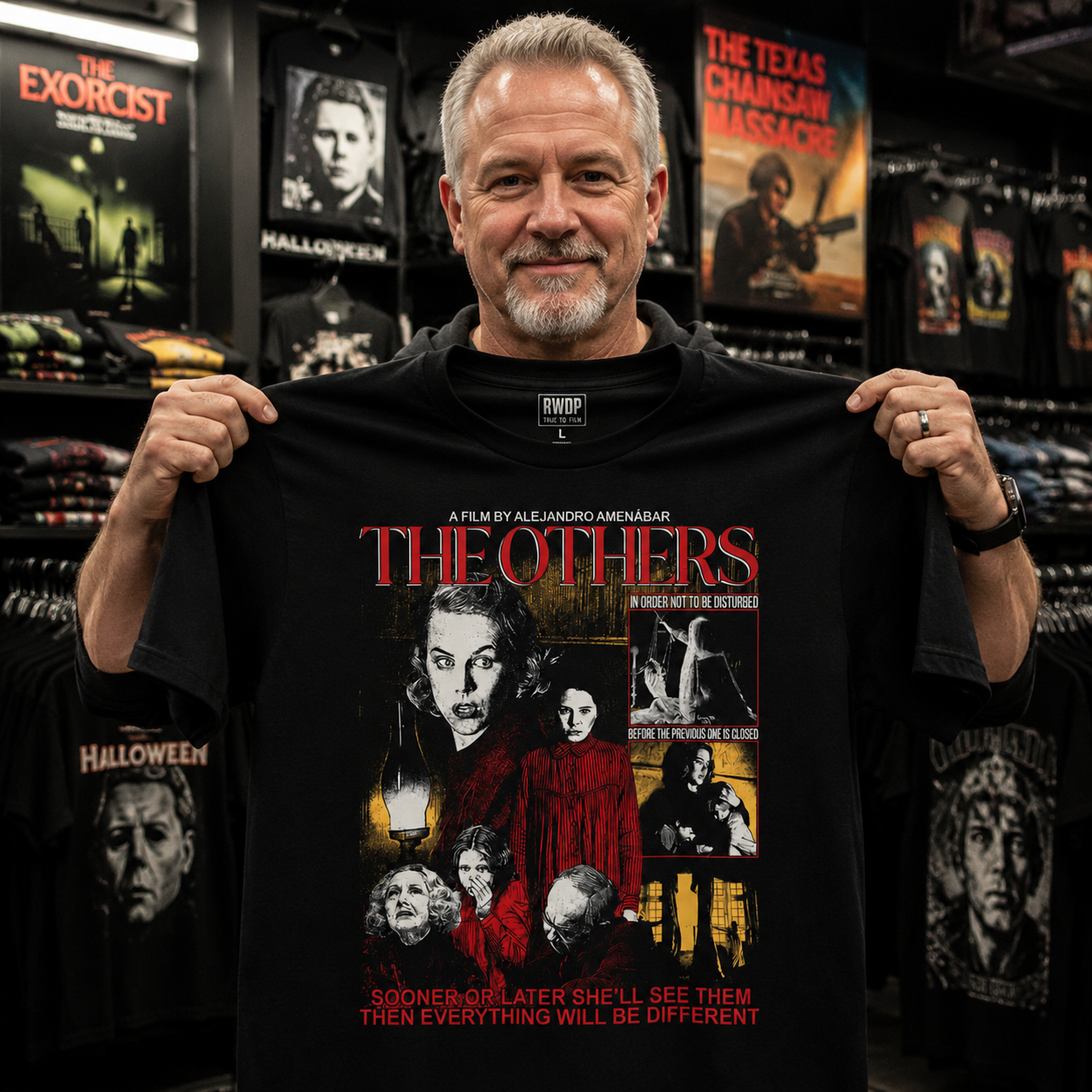 Classic Horror Movie The Others Movie T-shirt (2001) 