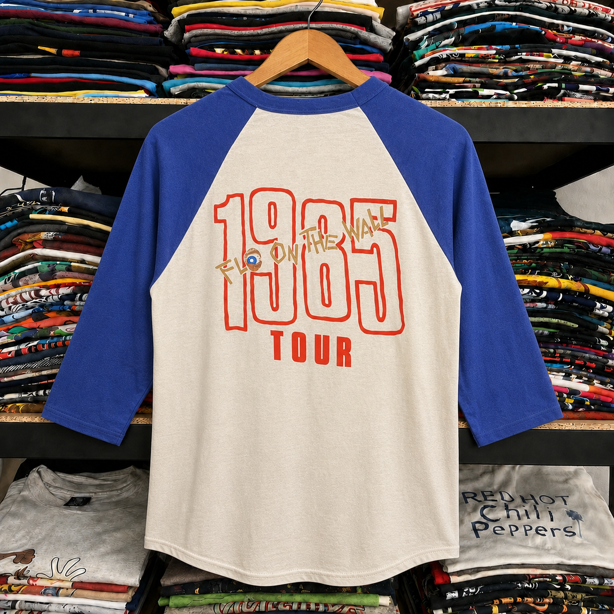  Rare Vintage AC/DC Raglan Shirt – Hard to Find, Nearly Sold Out