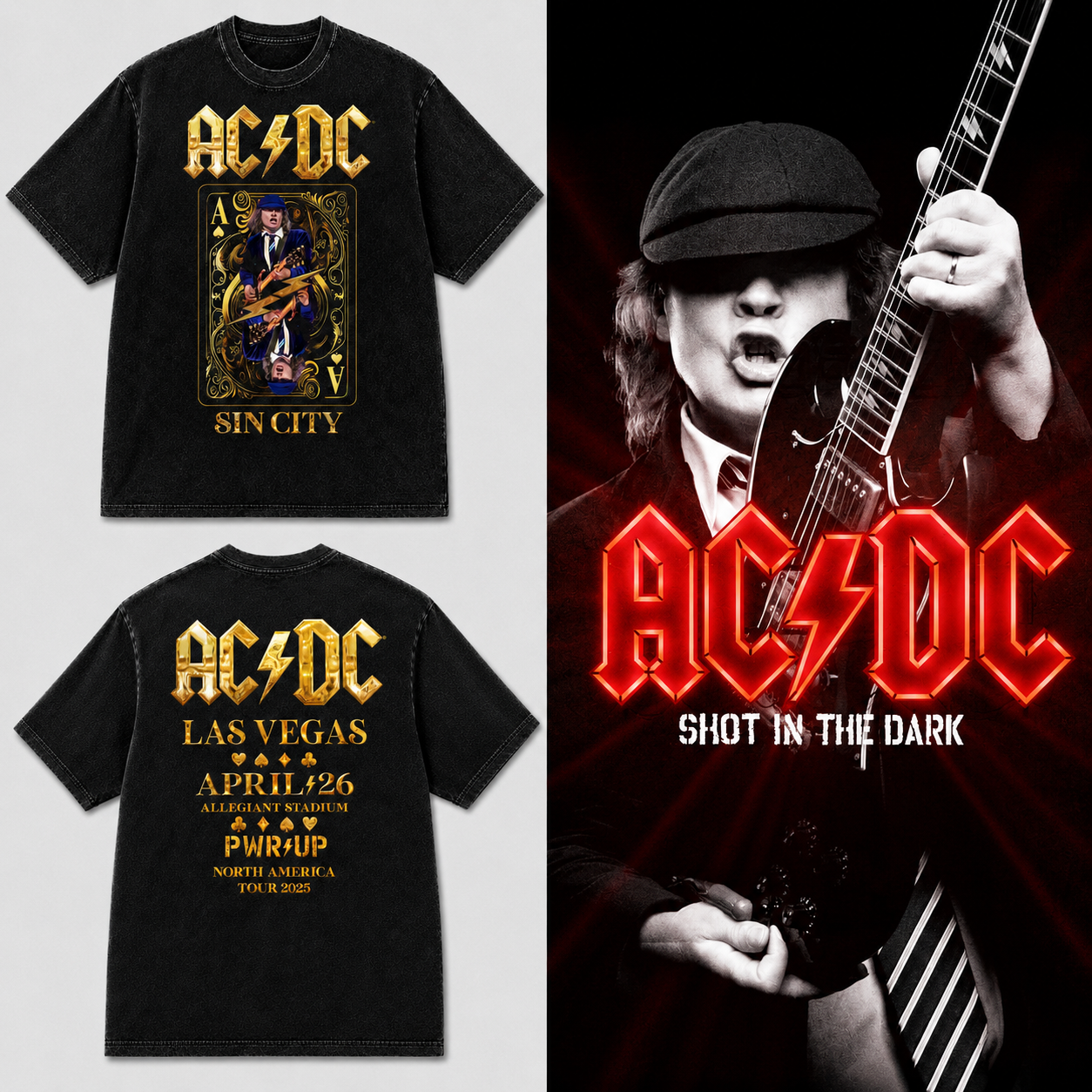 Las Vegas PWR UP Tour T-Shirt
