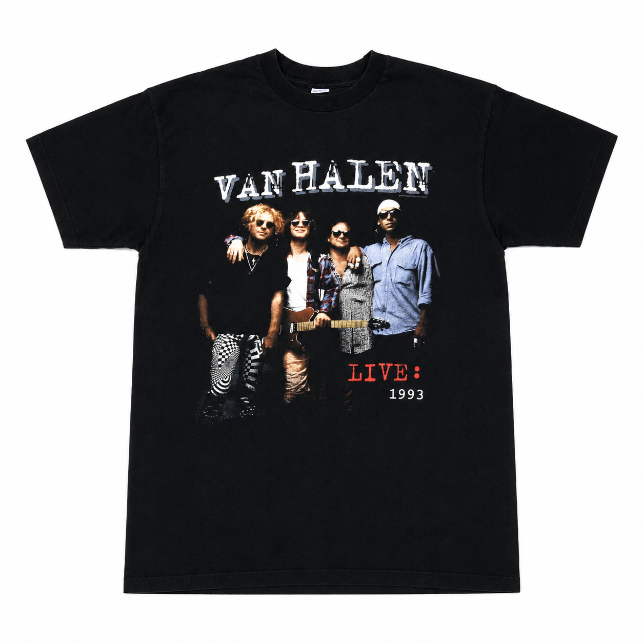 Van Halen 1993 World Tour T Shirt (Large) - Please Read Description!