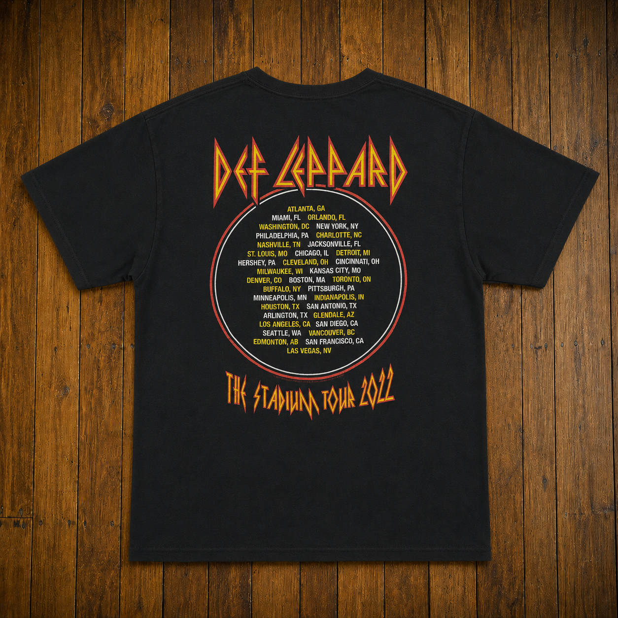 Def Leppard Rare Vintage Classics T-Shirt