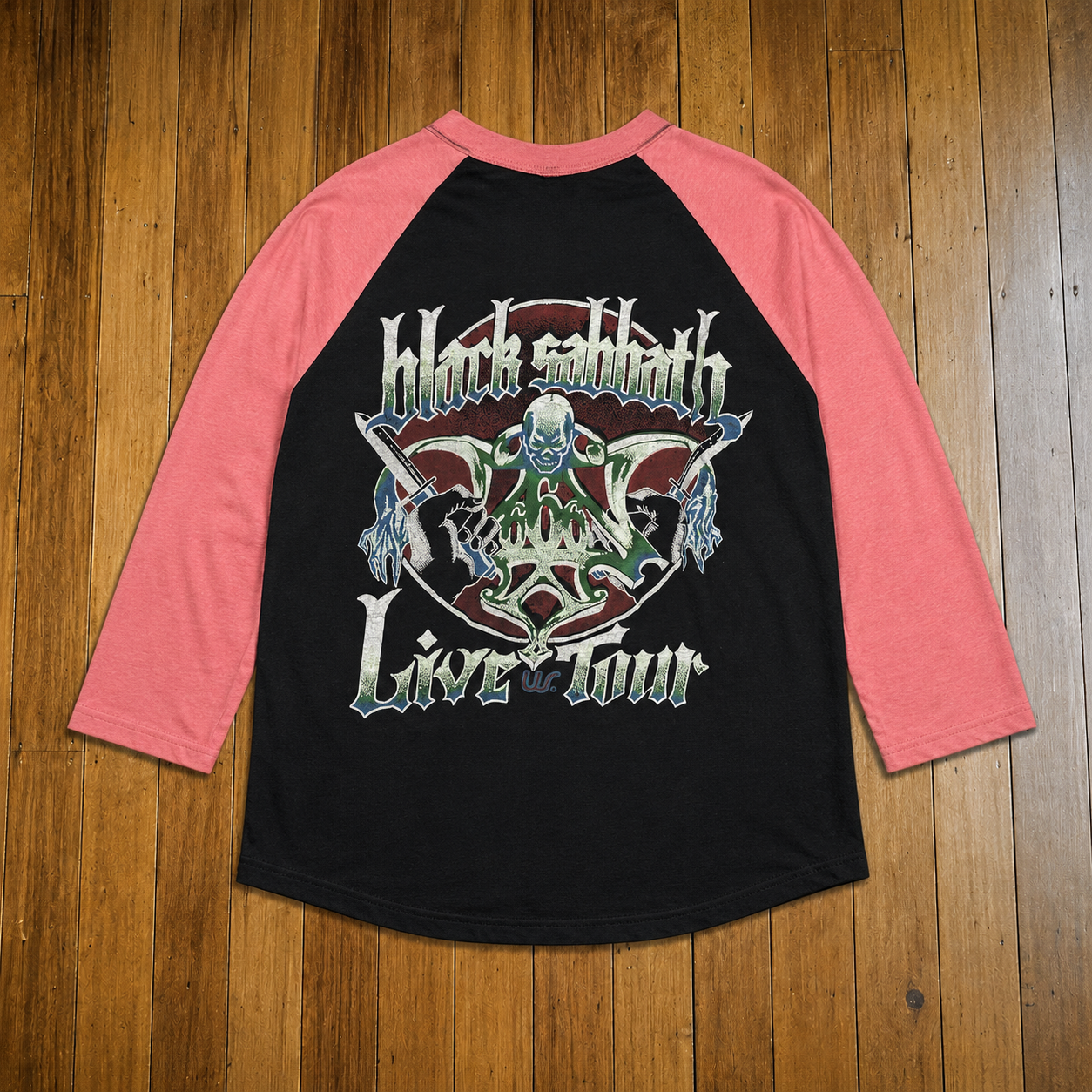 Black Sabbath Mob Rules Vintage Tour Tee