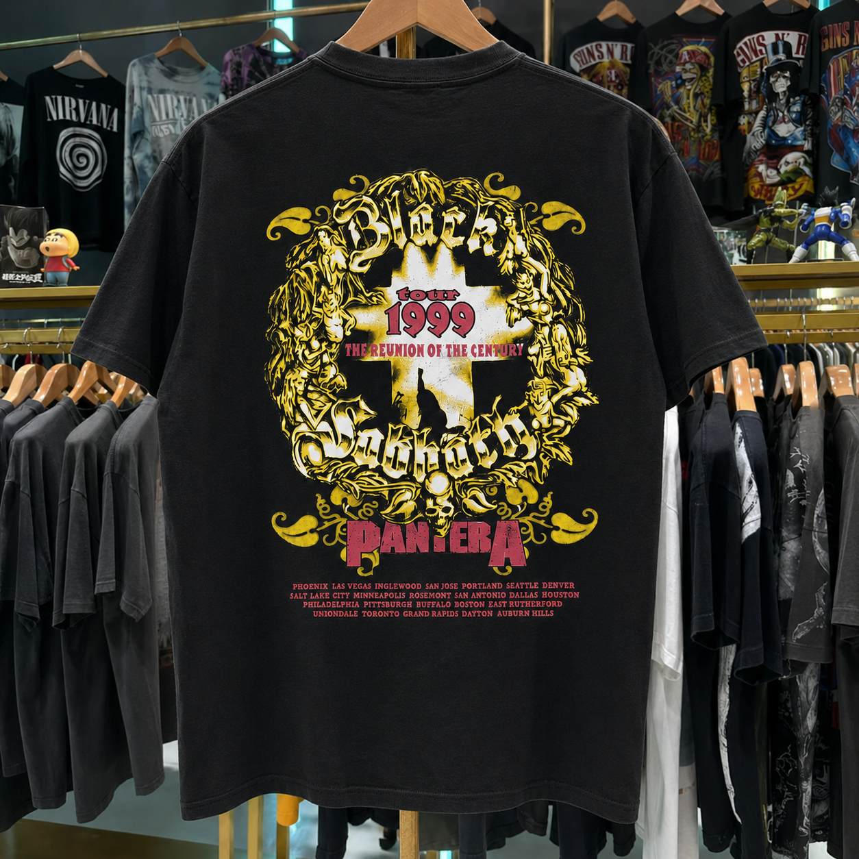 ☠︎ BLACK SABBATH ☠ Band Tee Collection