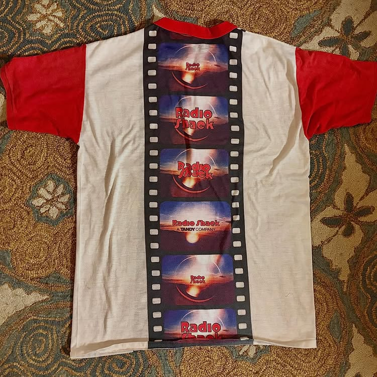 Retro Radio Shack Movie Film Graphic Tee