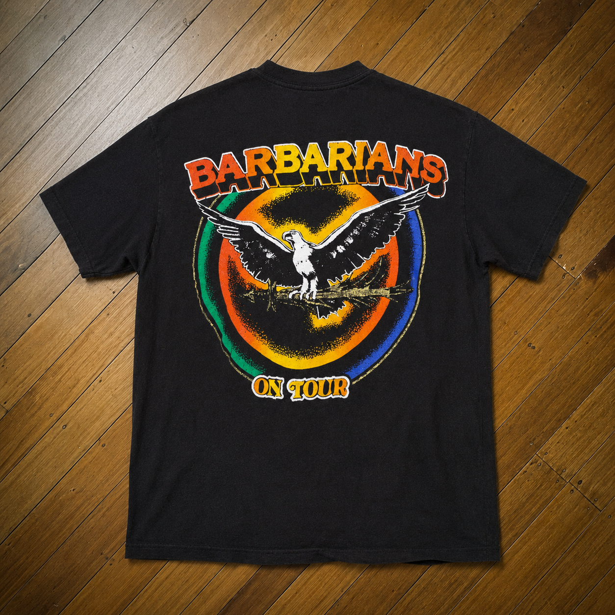 Vintage New Barbarians Live Concert T Shirt 1979