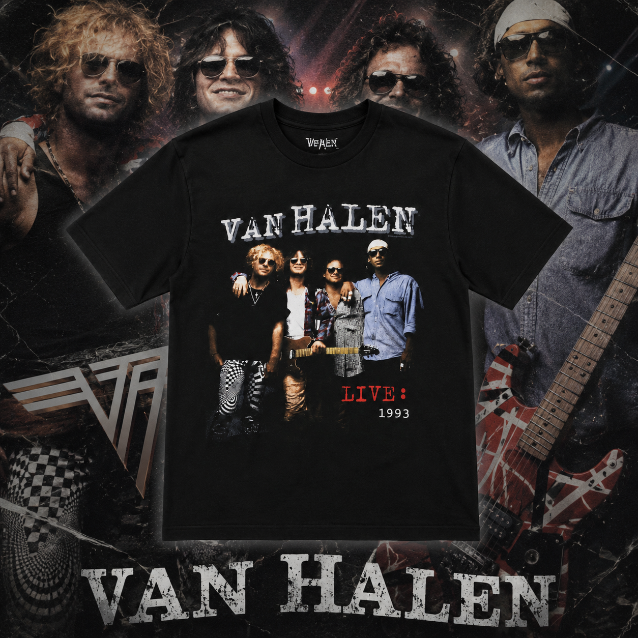 Van Halen 1993 World Tour T Shirt