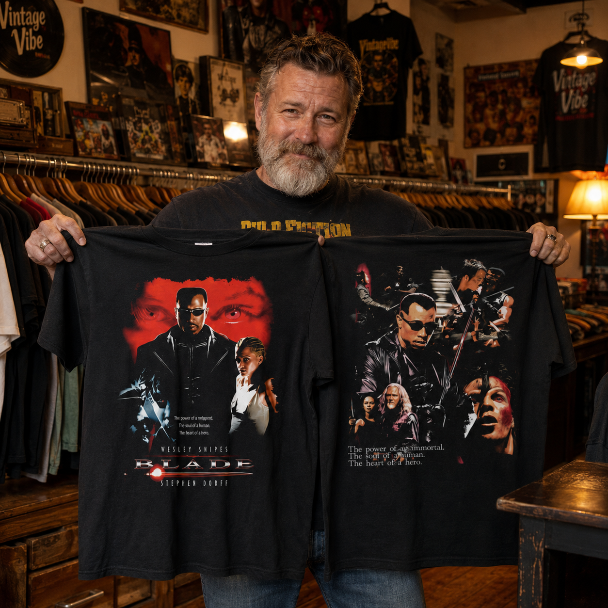 Blade T-Shirt: 90s Retro Movie Tee, Wesley Snipes Actor Shirt