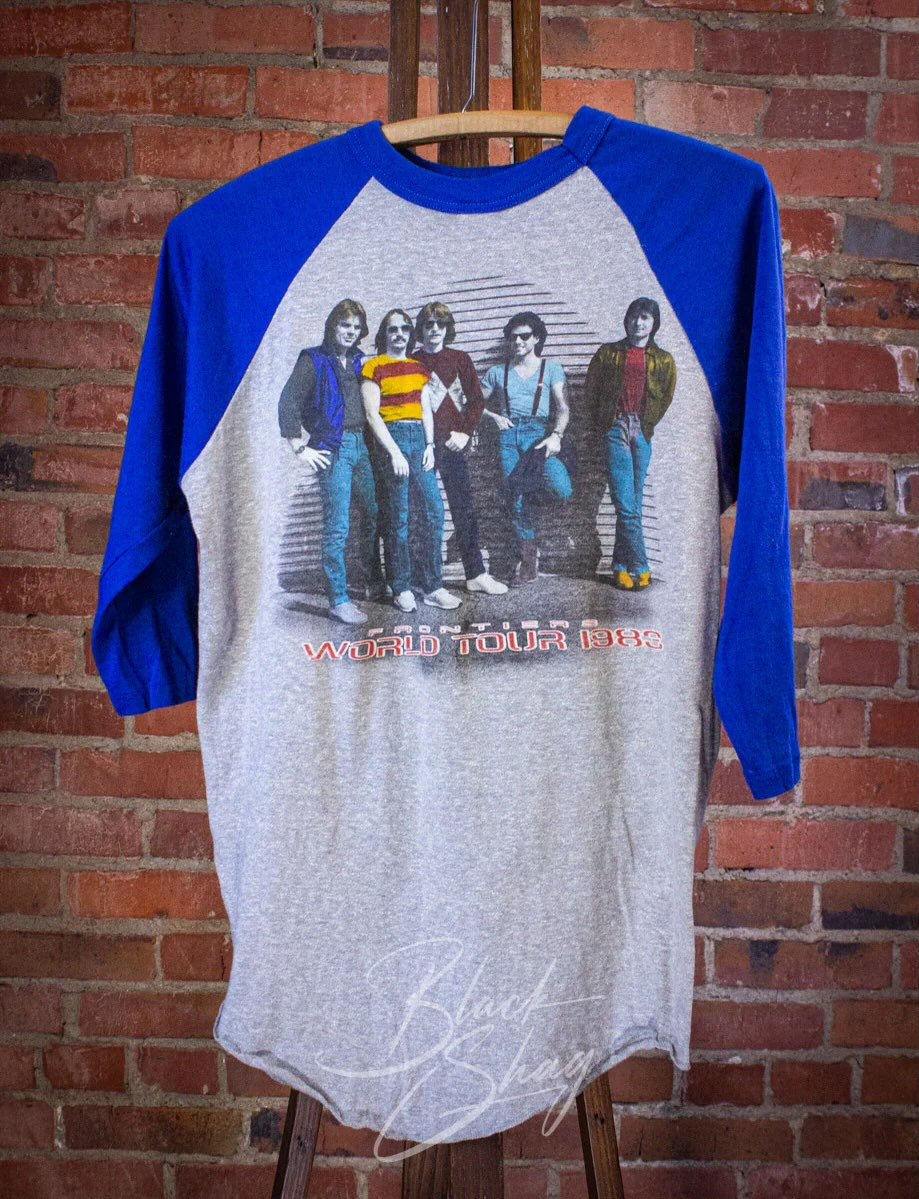 1983 Journey Frontiers World Tour Jersey Shirt