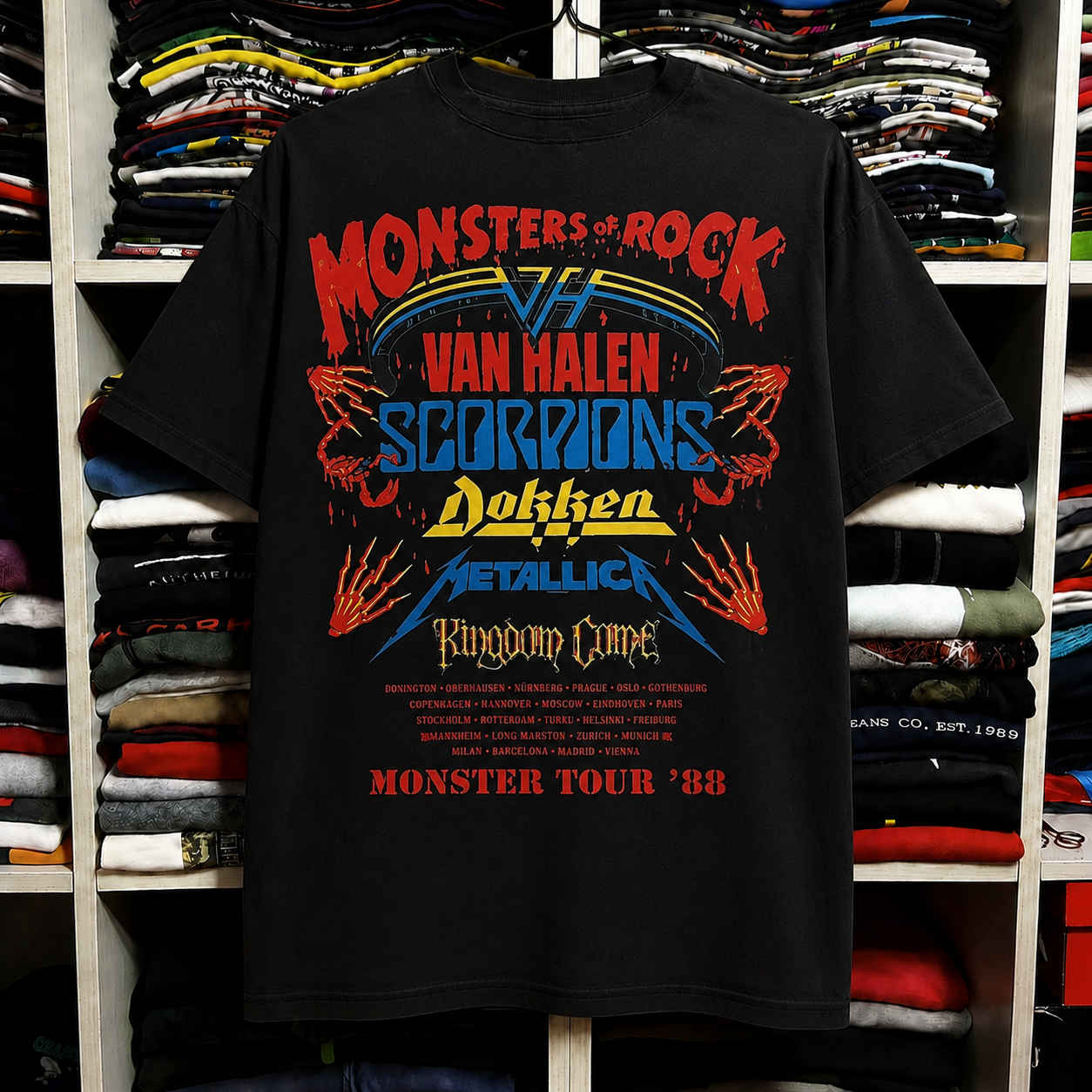 Monsters of Rock T-Shirt Collection