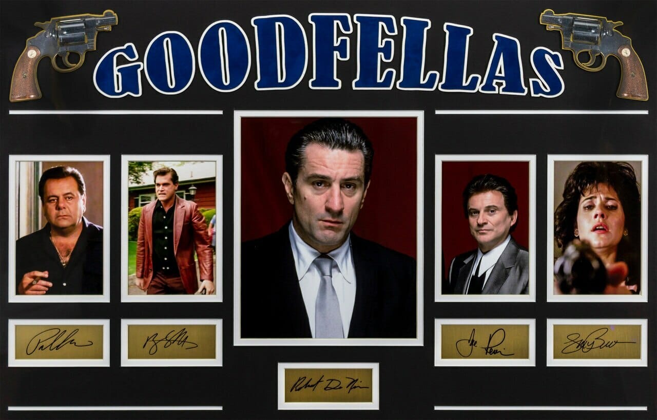 Goodfellas Movie Cast Signature Collection – Gold & Silver Pawn Shop