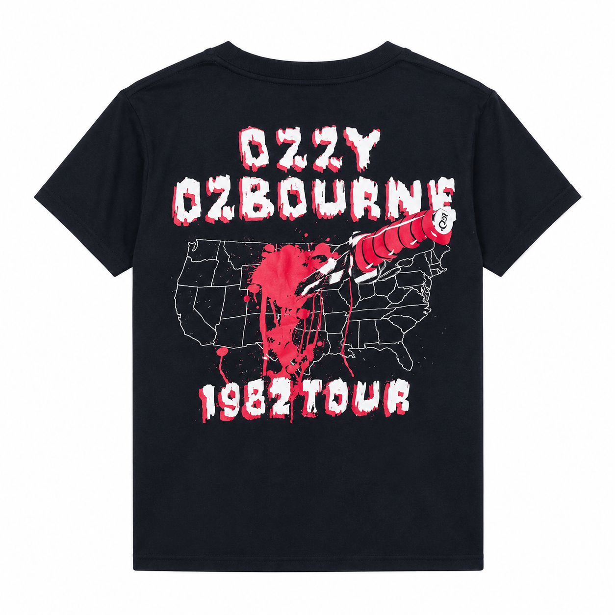 1982 OZZY OSBOURNE vintage rare 80's concert tour original rock metal tee t-shirt