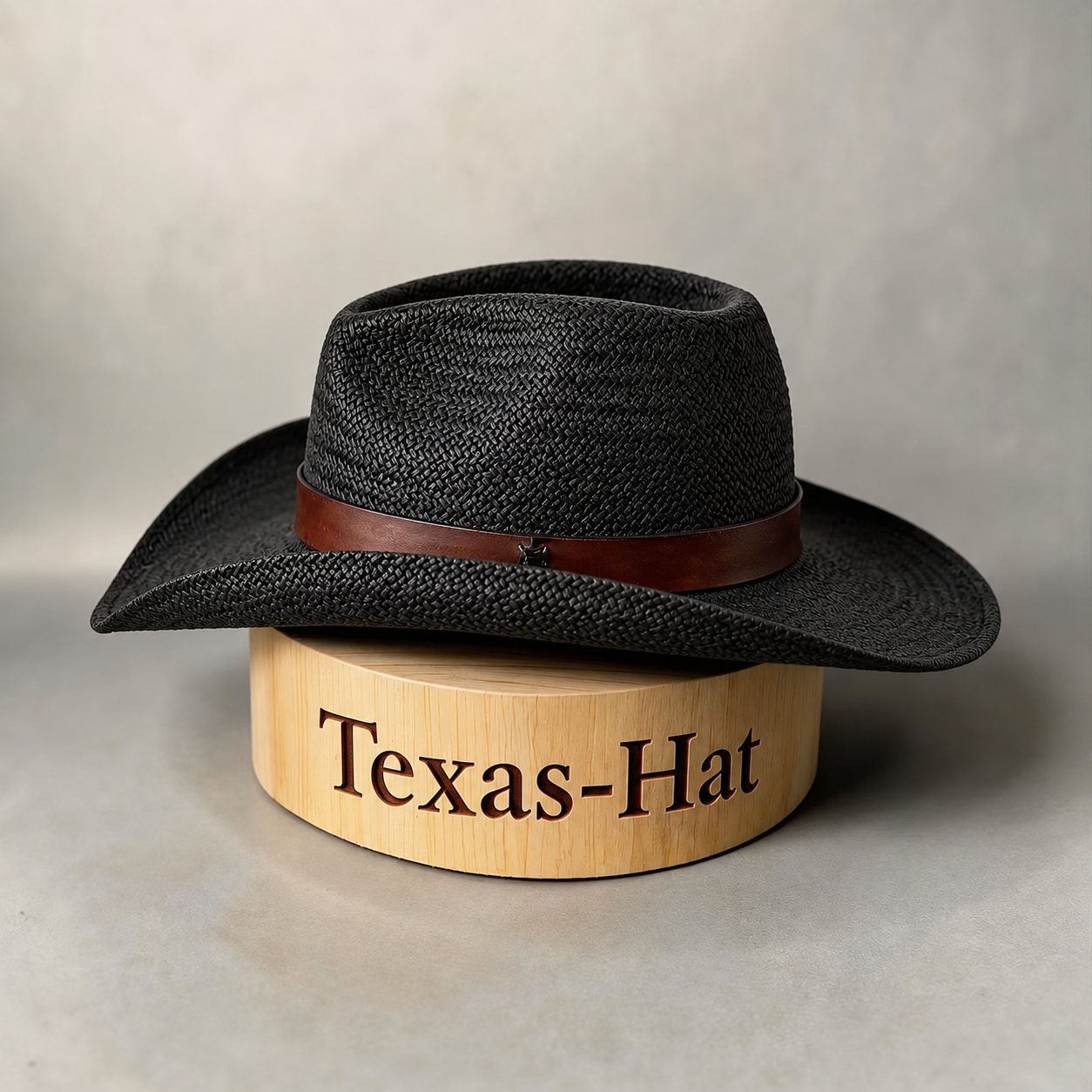 Frontier Granite Gus | Authentic Black Fur Felt Western Hat