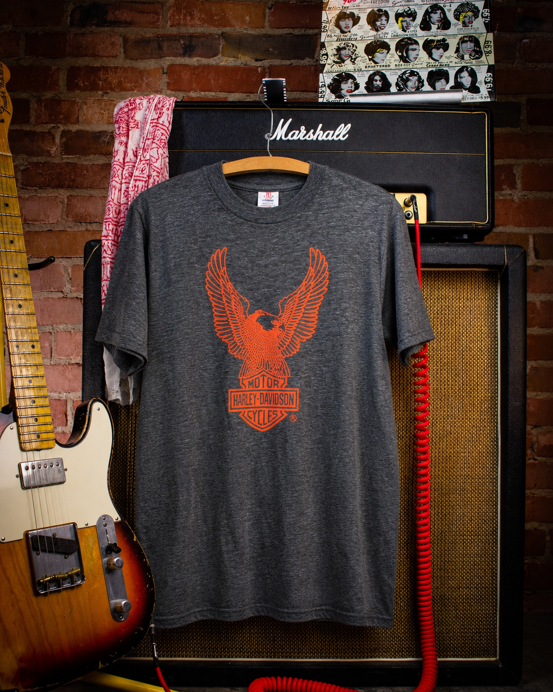 Vintage 70's or 80's Harley-Davidson Eagle t-shirt