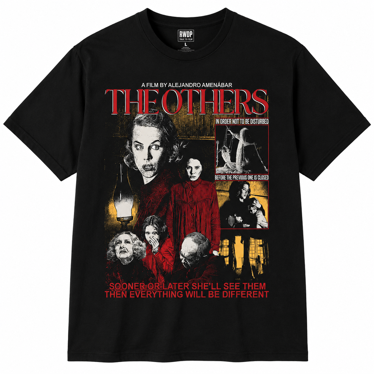 Classic Horror Movie The Others Movie T-shirt (2001) 
