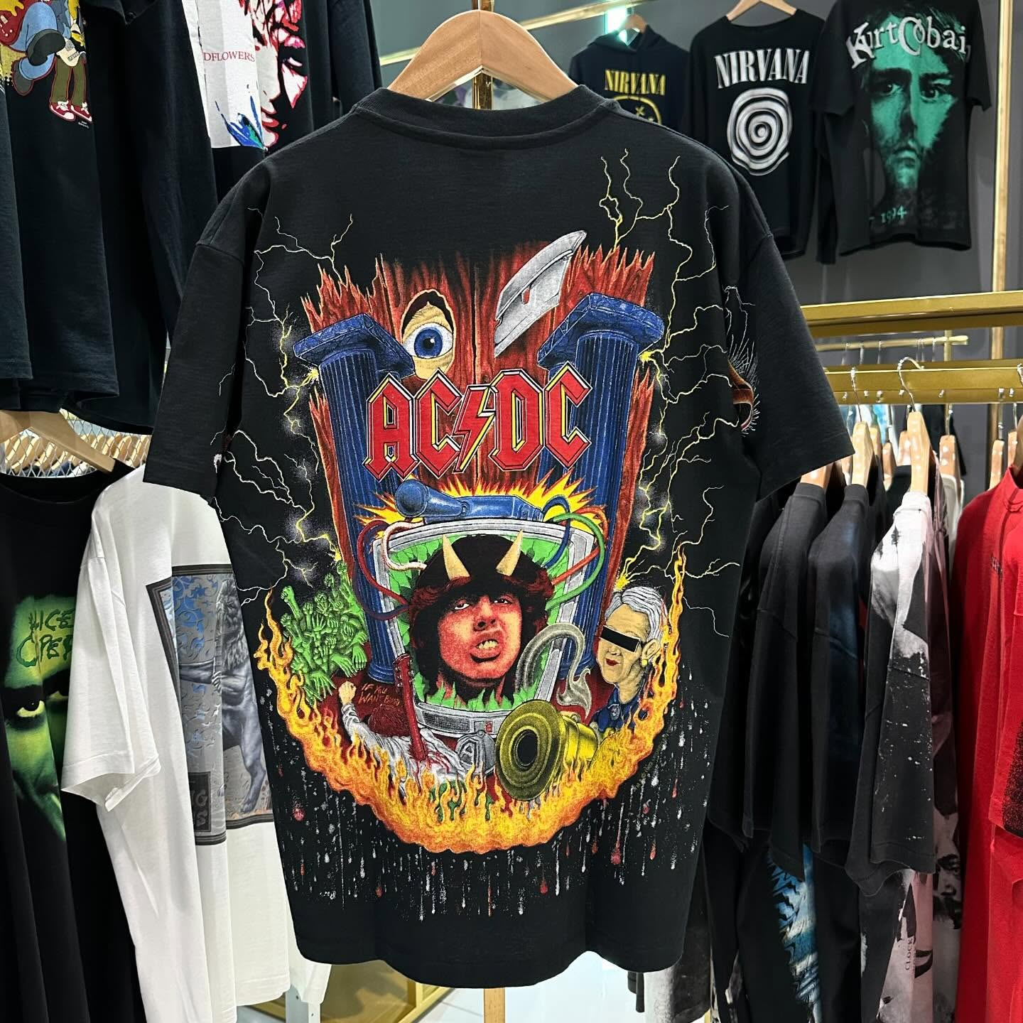 1992 AC/DC “Hells Bells AOP” T-Shirt