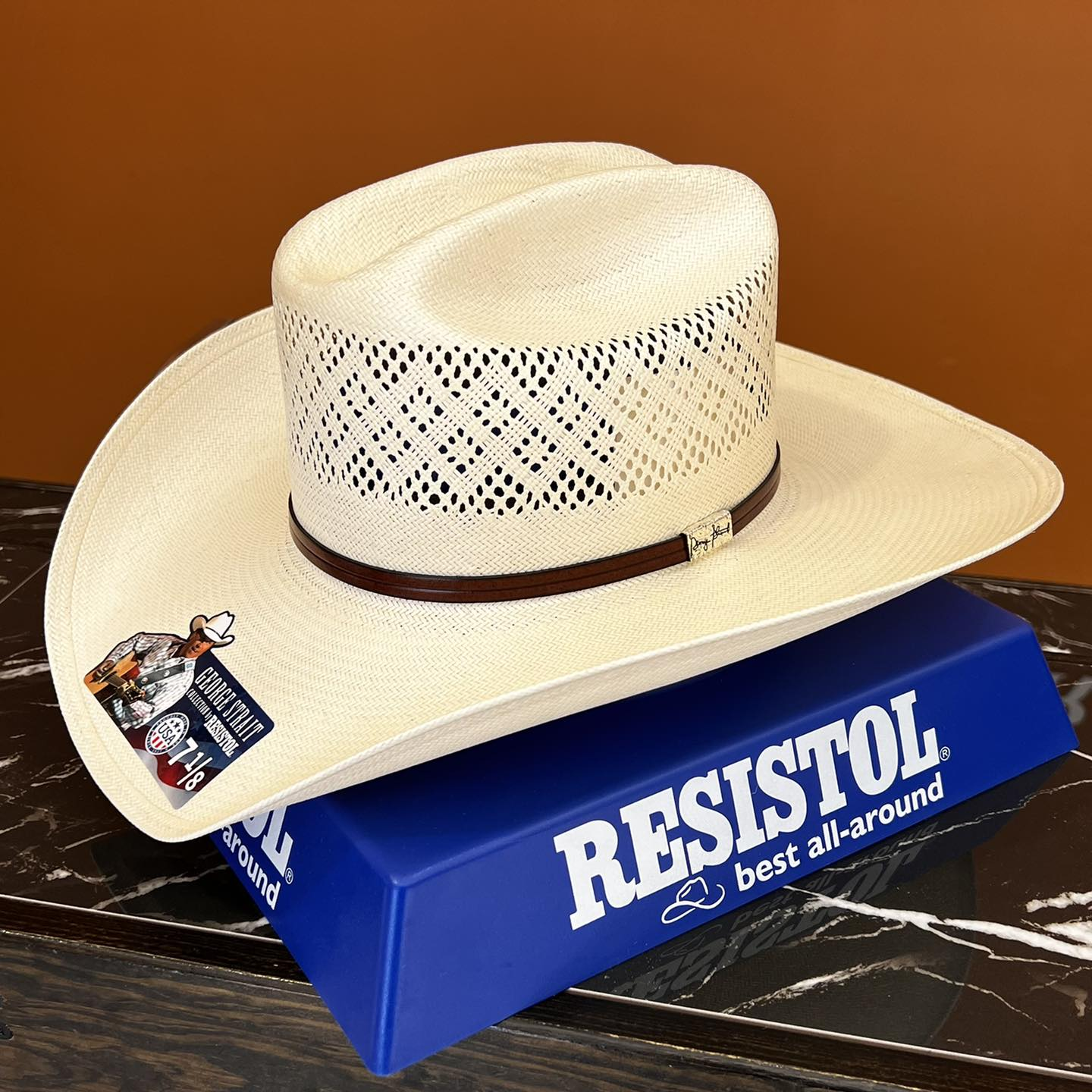 RES George Strait 20X Jaxon Cowboy Straw Hat