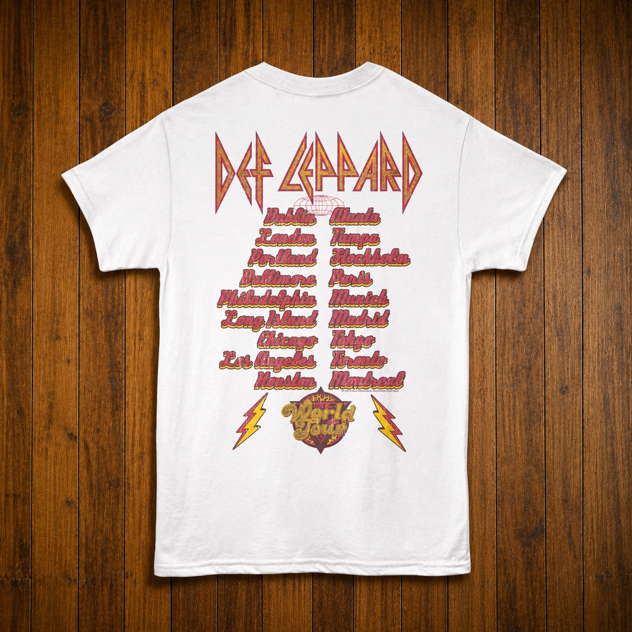 Def Leppard Rare Vintage Classics T-Shirt