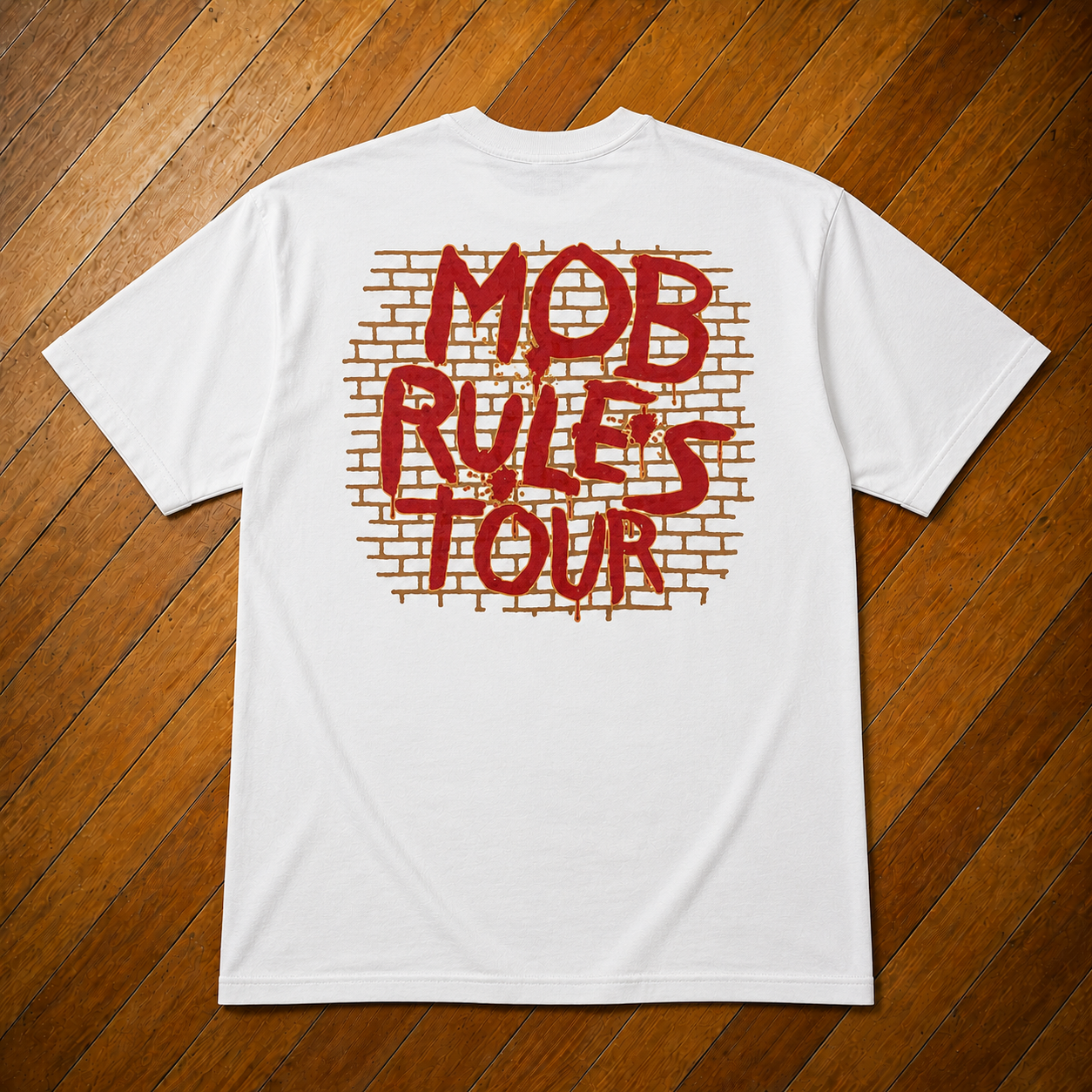 Black Sabbath Mob Rules Vintage Tour Tee