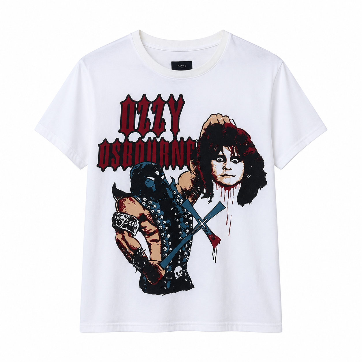 1982 OZZY OSBOURNE vintage rare 80's concert tour original rock metal tee t-shirt