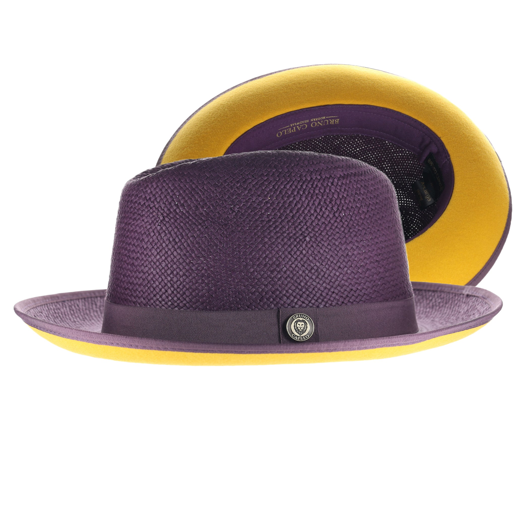 Empire in Multiple Colors Color Bottom Straw Fedora