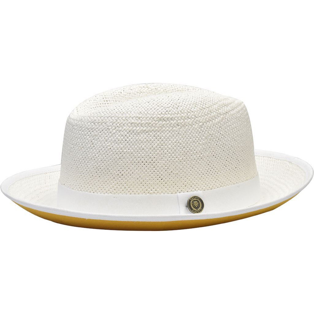 Empire in Multiple Colors Color Bottom Straw Fedora