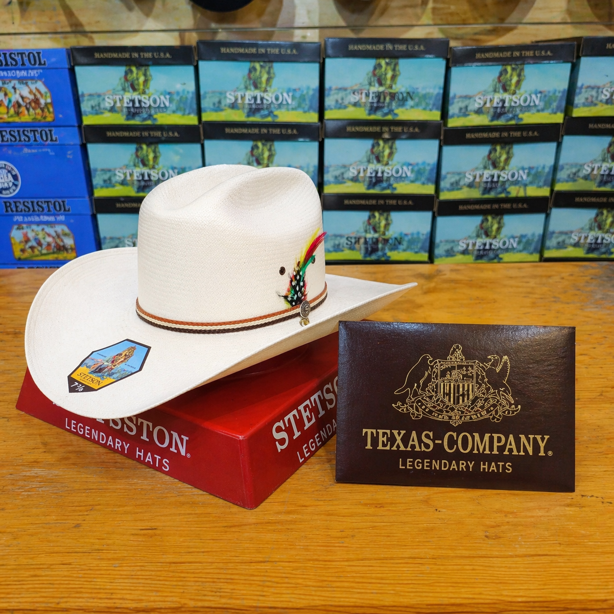 Stestson Hobbs 10x Straw Cowboy Hat