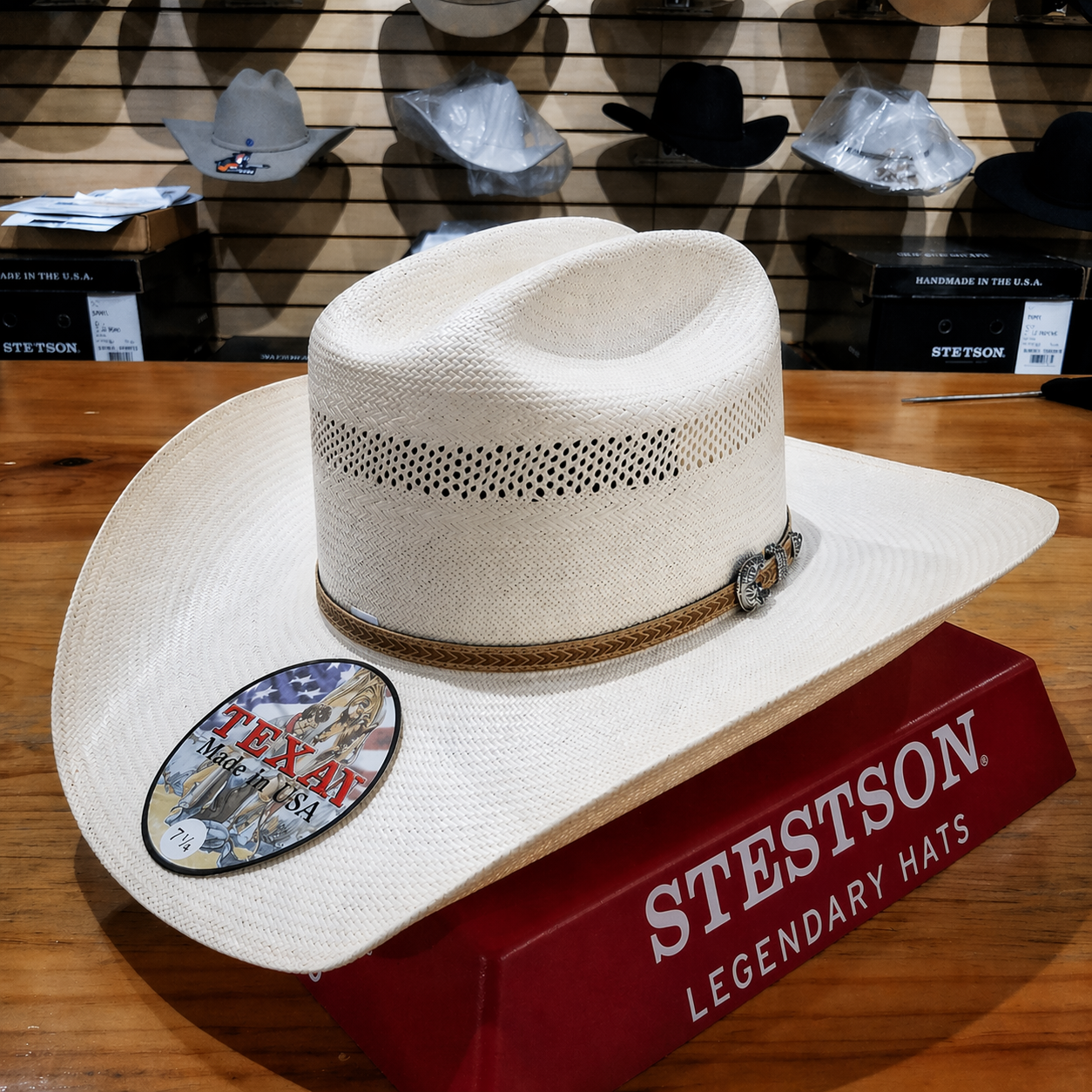 Stestson Arapaho 10X Straw Cowboy Hat