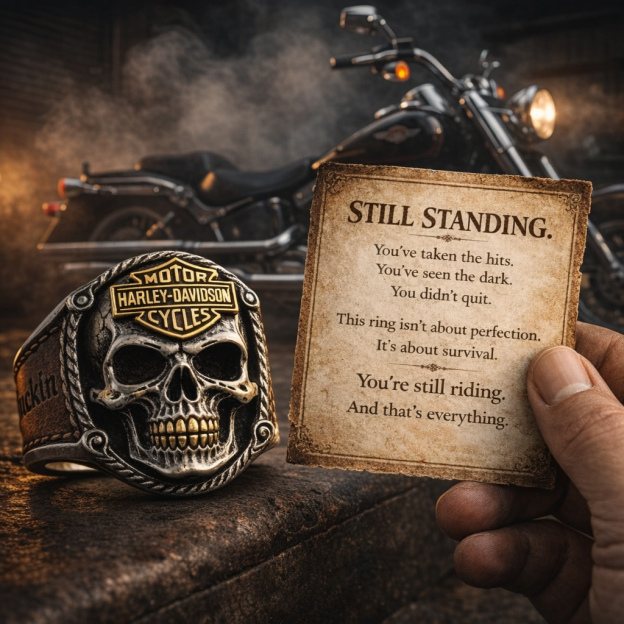 LAST DAY 50%OFF-100% Handmade  Silver Skull Ring