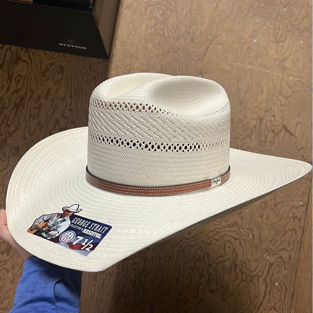 RES George Straight 10x Colt Cowboy Straw Hat