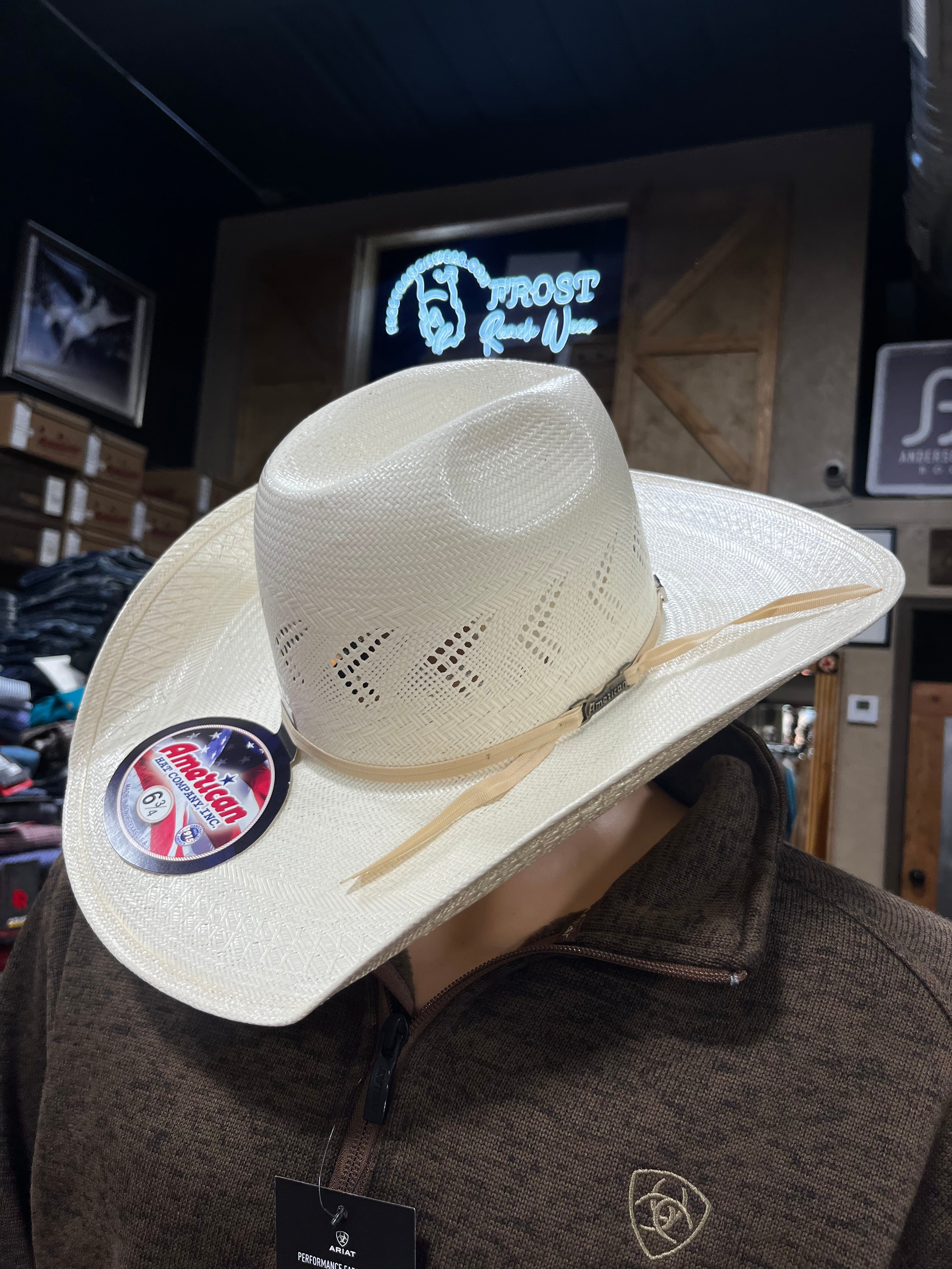 American Texas-company Straw Hat (JC4210)