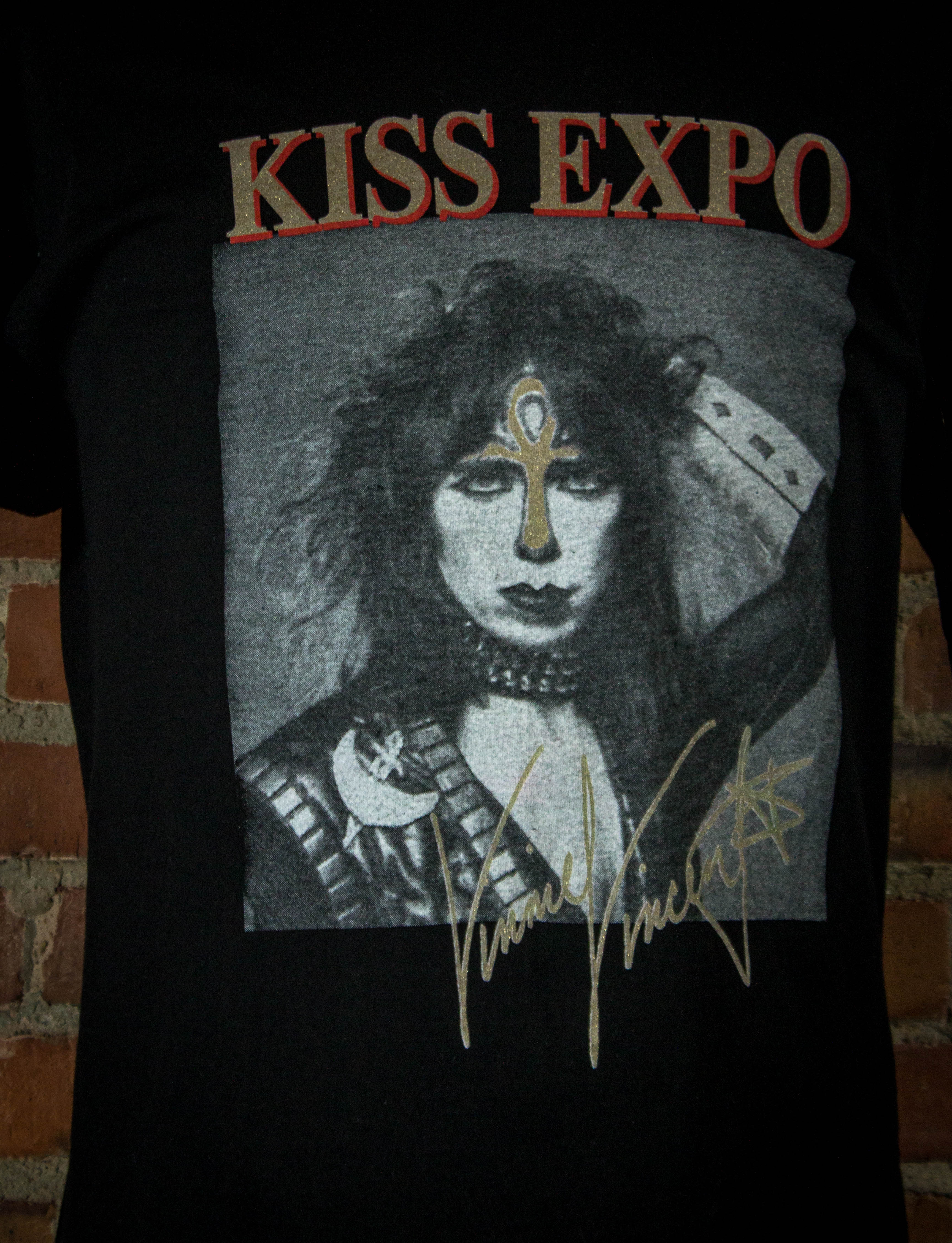 Vintage 1996 Kiss Expo Tour Shirt "Vinnie Vincent"