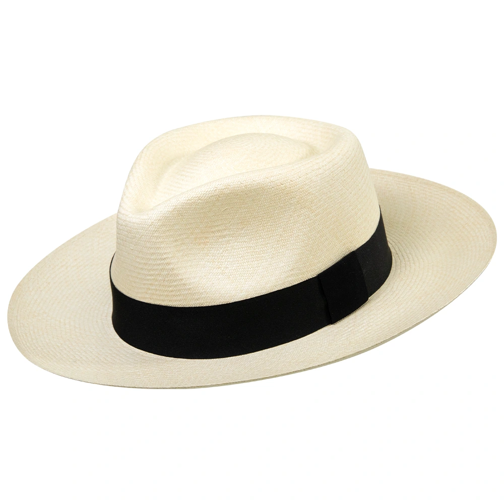 Panama Hat Pile Fedora Fine Toquilla Straw Montecristi Original