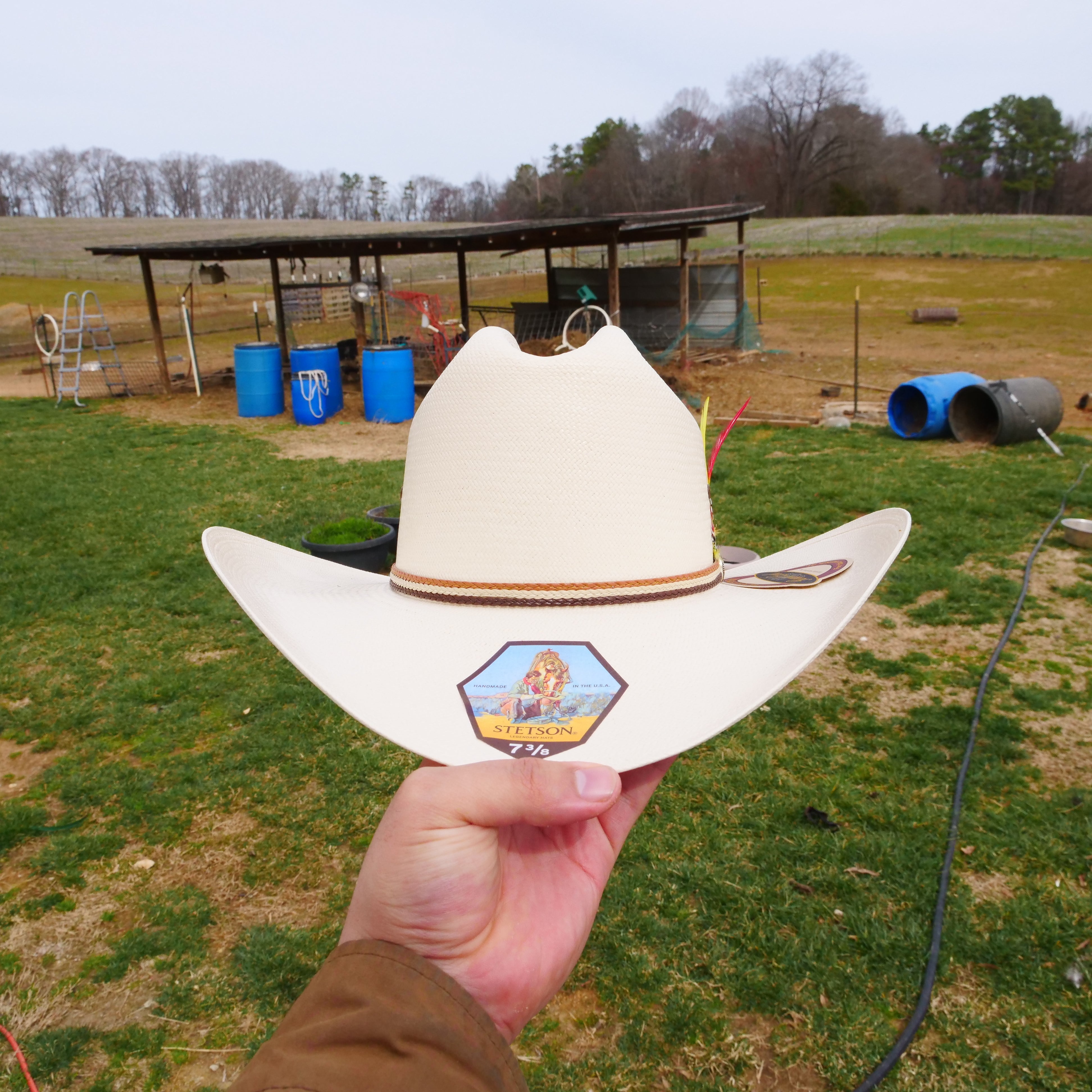 Stestson Hobbs 10x Straw Cowboy Hat