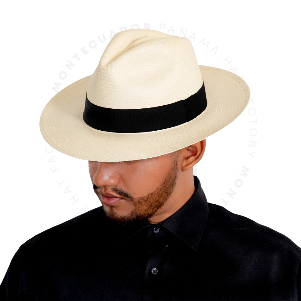 Fedora Panama Hat Original Montecristi Classic Toquilla Straw