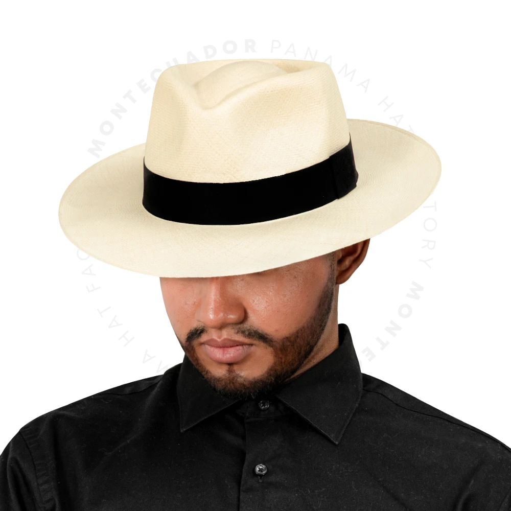 Panama Hat Pile Fedora Fine Toquilla Straw Montecristi Original