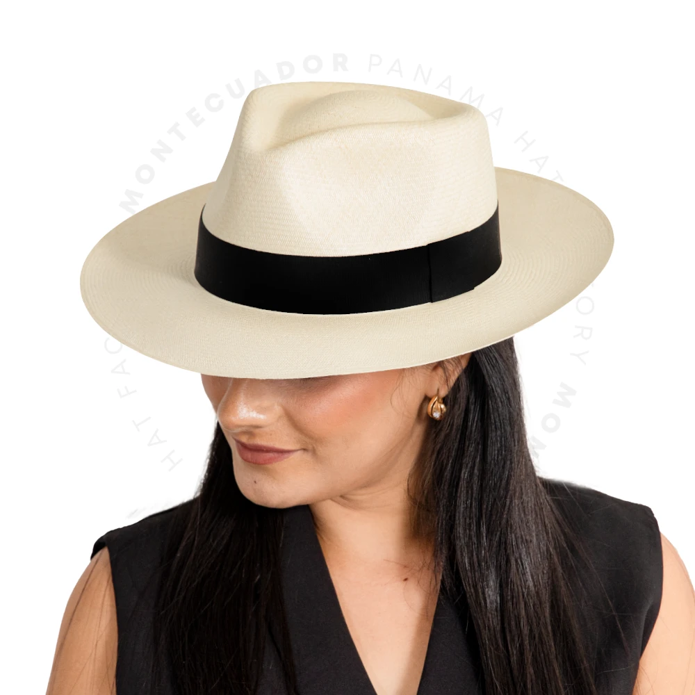 Panama Hat Pile Fedora Fine Toquilla Straw Montecristi Original