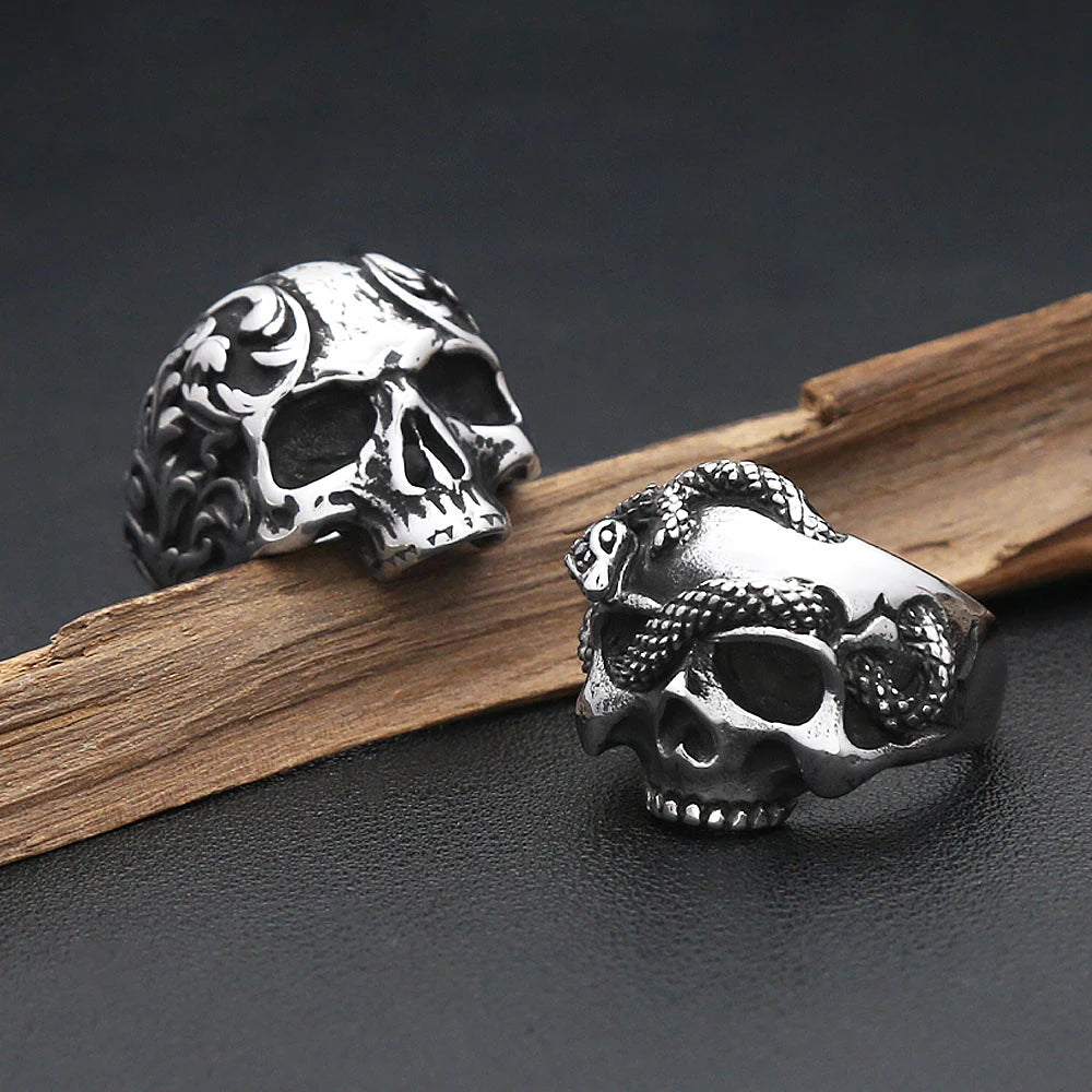 Skull Ring Collection (316L)