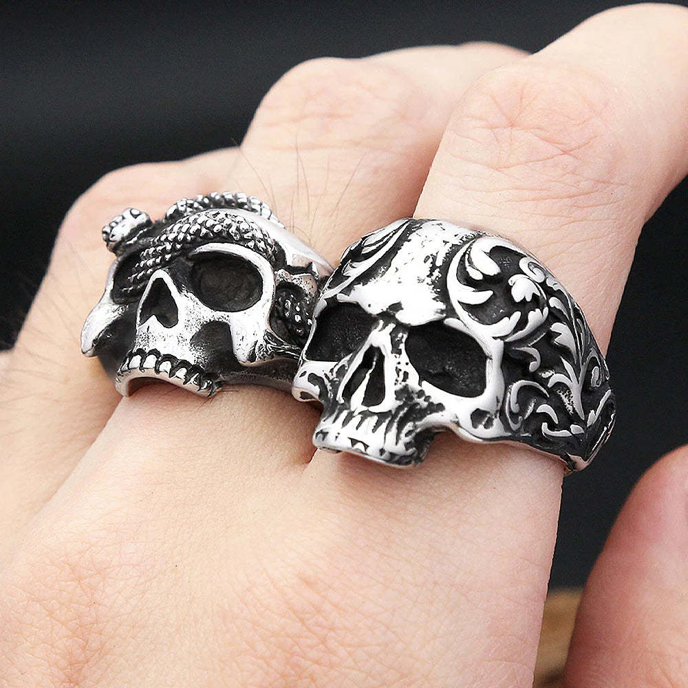 Skull Ring Collection (316L)