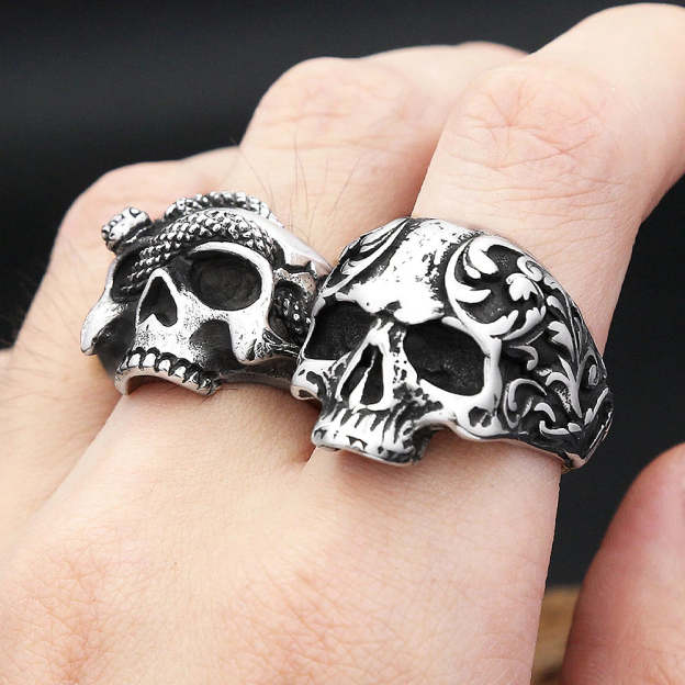 Skull Ring Collection (316L)