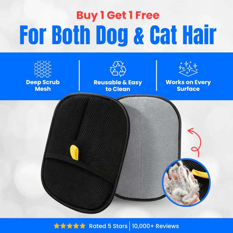 ⭐Final 4 Hours: Buy 1 Get 1 Free🔥Hair Removal Gloves