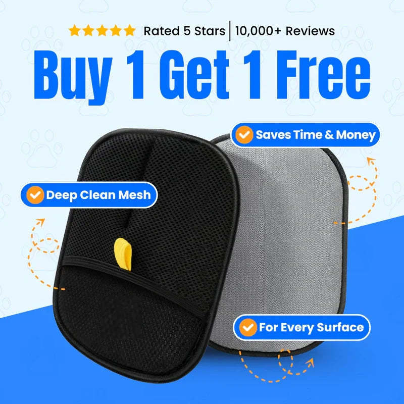⭐Final 4 Hours: Buy 1 Get 1 Free🔥Hair Removal Gloves