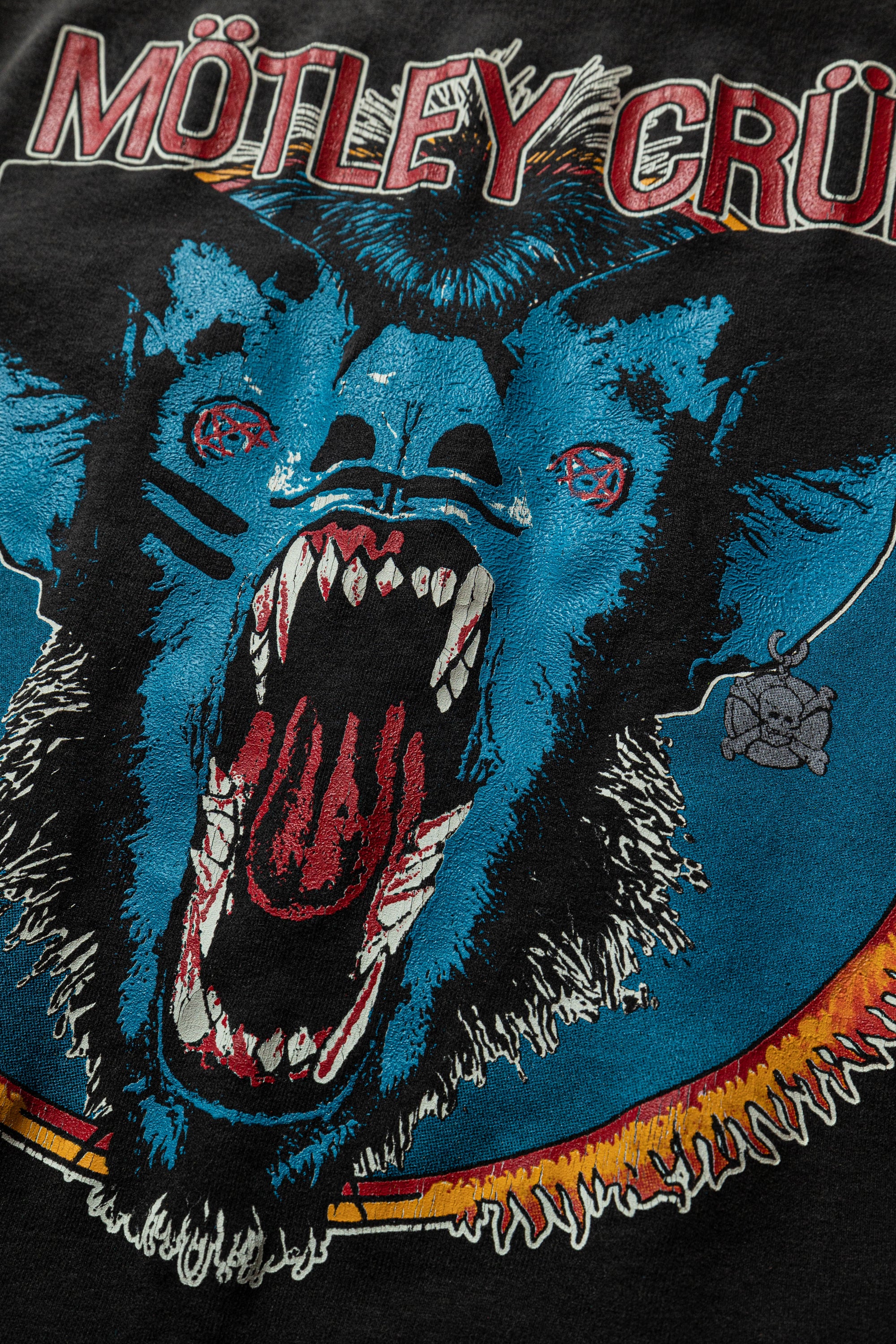 Motley Crue Every Mothers Nightmare Vintage T-Shirt